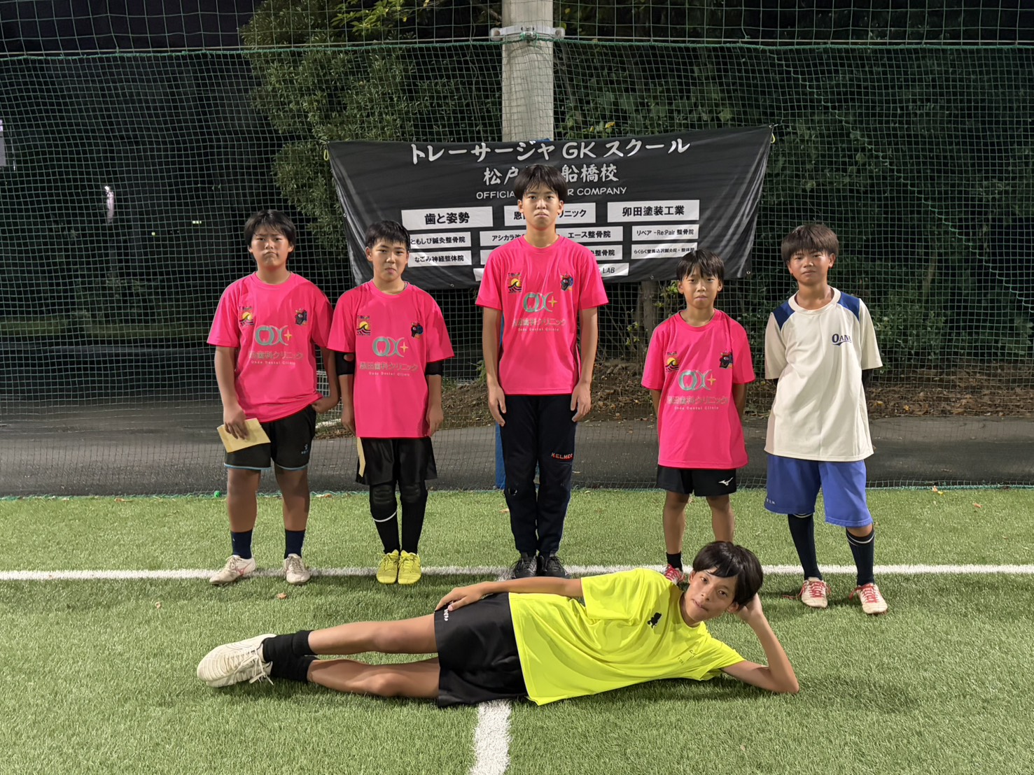 トレサージャGKスクール — 練習中の様子